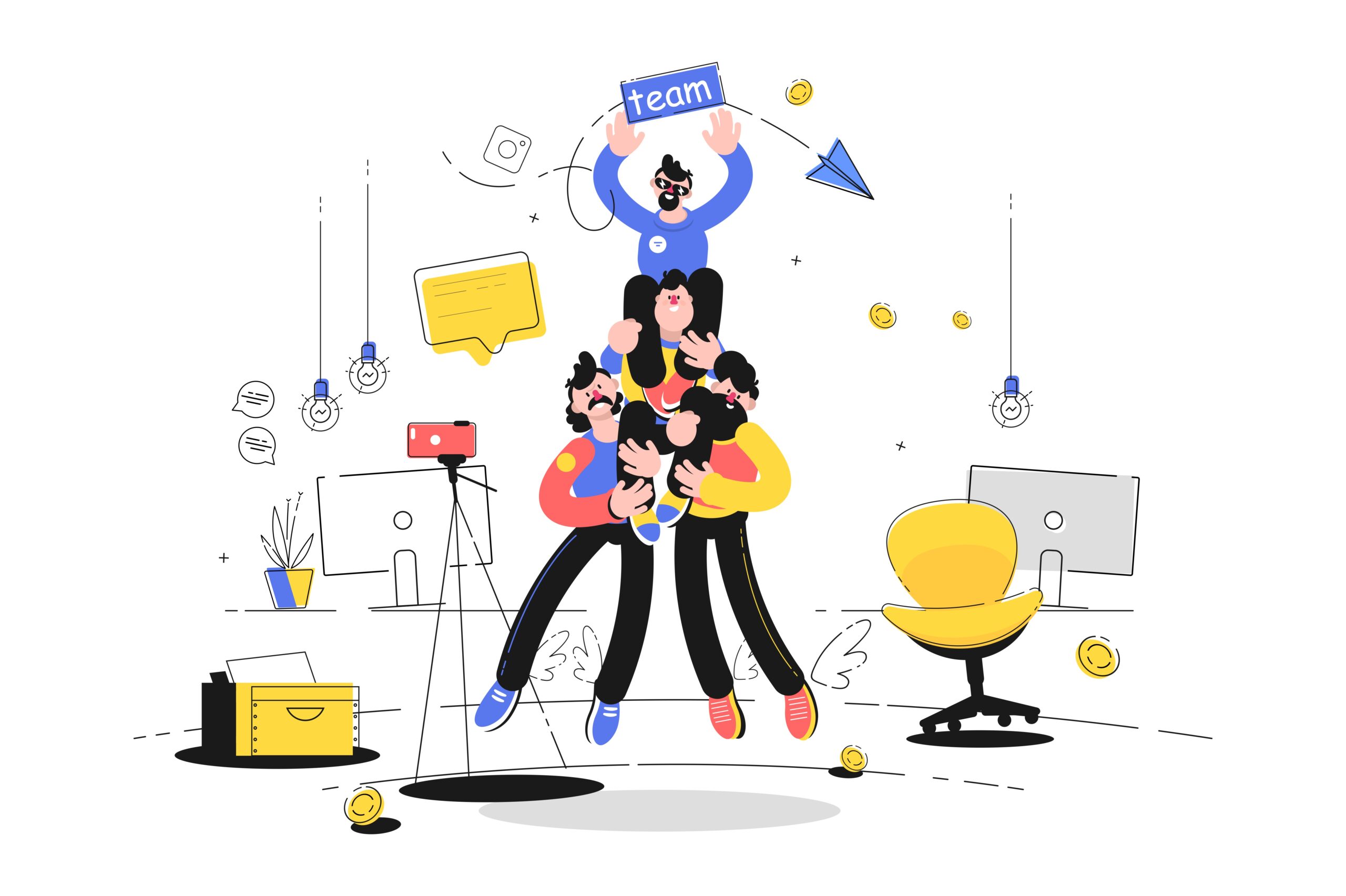 smart working happyness at work